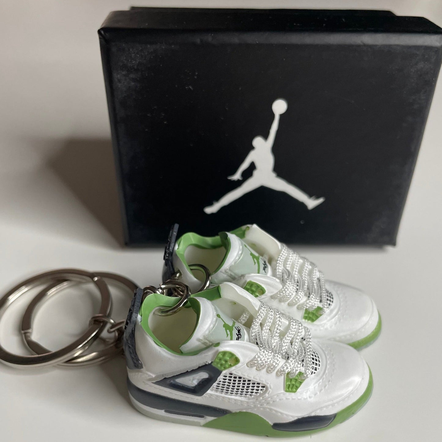 Portachiavi Mini Sneaker Jordan 4 ‘Seafoam’