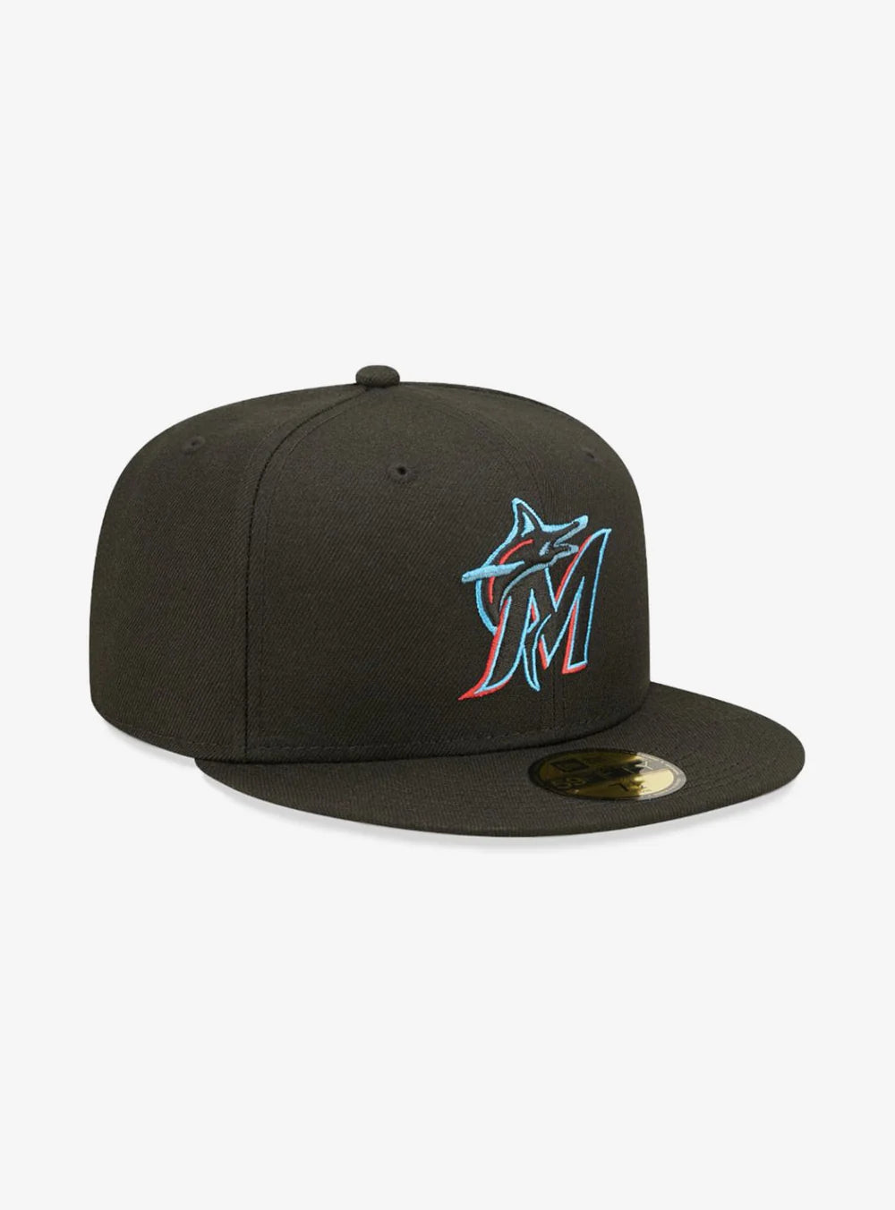 New Era Miami Marlins Authentic On Field Game Black 59FIFTY Fitted Cap