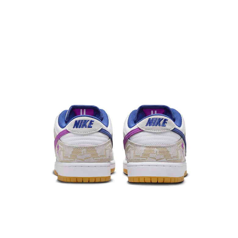 Nike SB Dunk Low Pure Platinum and Vivid Purple 'Rayssa Leal'