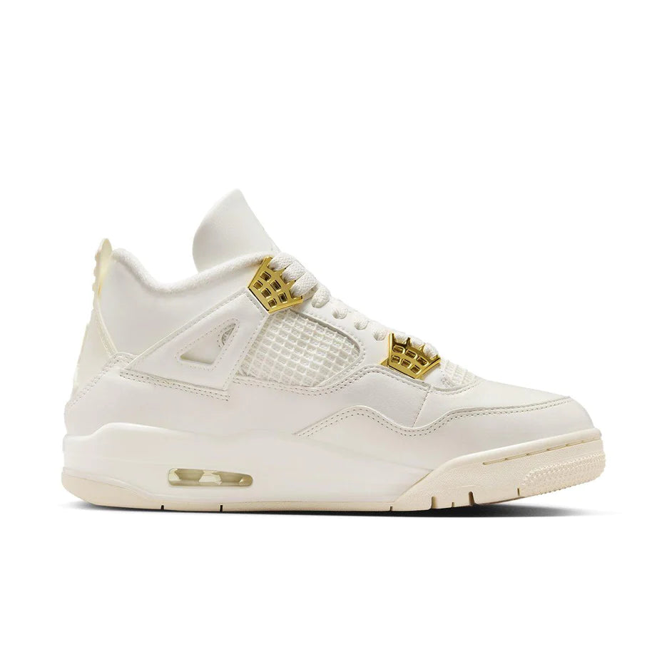 Jordan 4 Retro Metallic Gold (Women's)